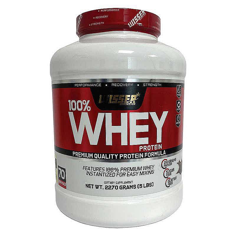 قیمت خرید اینترنتی وی پروتئین 100درصد ویثر نوتریشن 2270 گرمی Whey Protein | فارموکسین