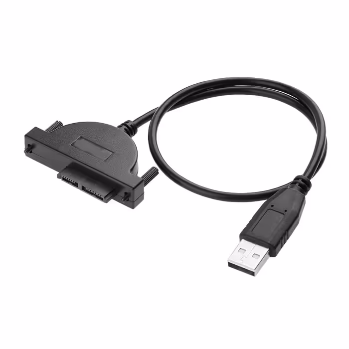 کابل مبدل DVD-RW لپتاپ به USBDVD notebook to USB2.0