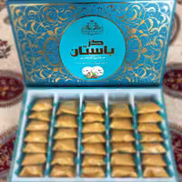 گز مخصوص انگبینی شیر خشتی گلریز40درصد مغز پسته