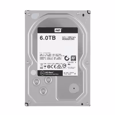 قیمت و خرید هارددیسک اینترنال وسترن دیجیتال مدل Black WD6003FZBX ظرفیت 6 ترابایت | ITSKALA