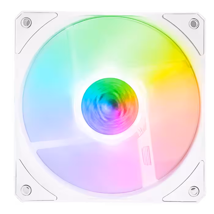 فن کیس کولر مستر SICKLEFLOW 120 ARGB WHITE EDITION بسته 3 عددی