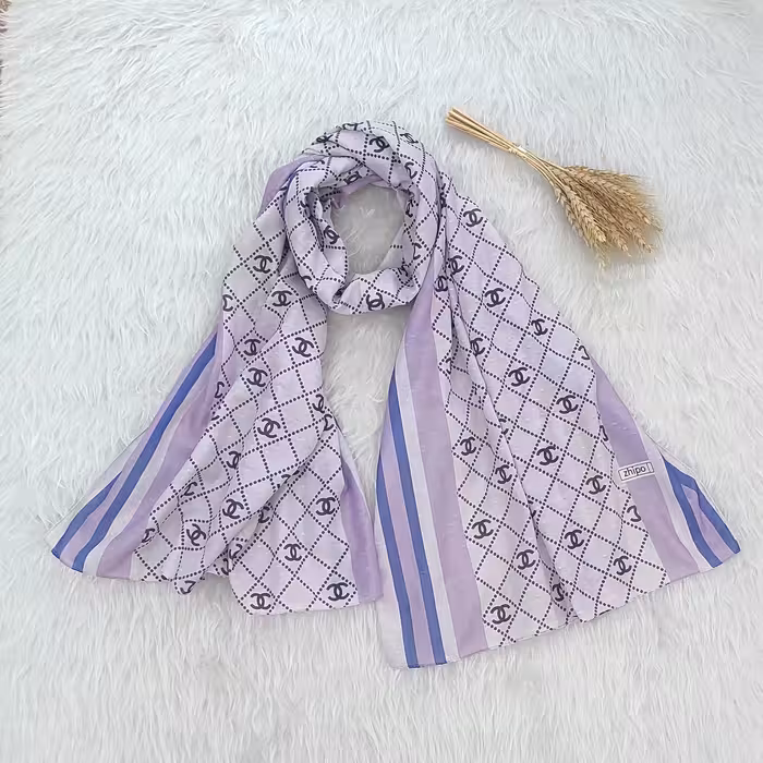 شال با تم بنفش