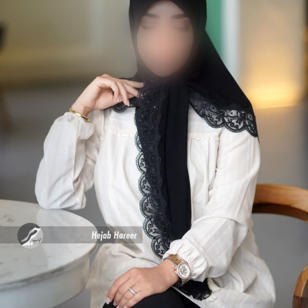 روسری گیپور دوزی
