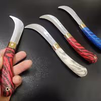 چاقوی ترکیه ای مناسب کارهای روزمره و پیوند زنی. رنگهای مختلف. بسیار با کیفیت 