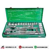 مجموعه 24 عددی آچار بکس پروسکیت کد SK-42401M