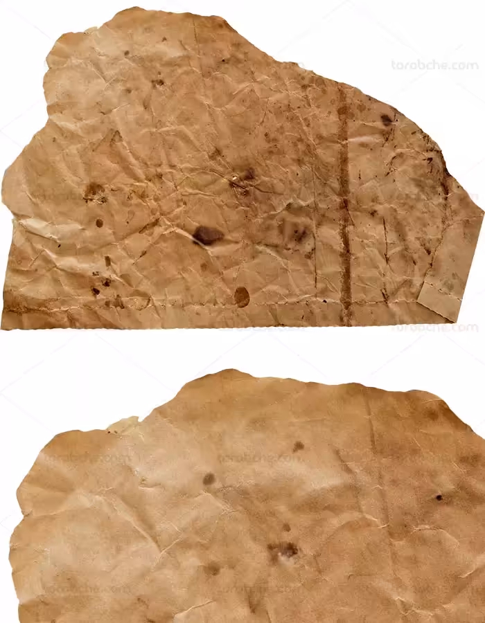 تکسچر کاغذ قدیمی مچاله شده 04 | گرافیک با طعم تربچه