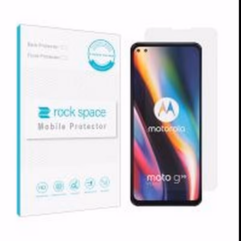 گلس نانو هیدروژل شفاف و ضد ضربه گوشی موتورولا Moto G 5G PLUS برند راک اسپیس