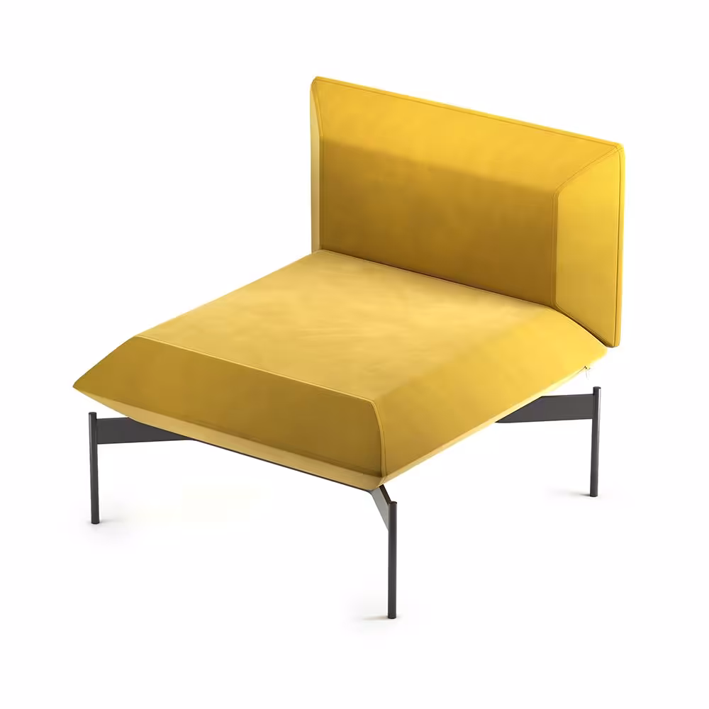 مبل تک نفره دسته راست مدل puzzle هلگر