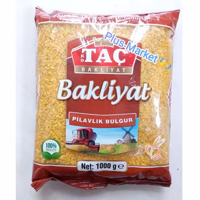 بلغور گندم دانه درشت تاچ (TAC) بسته ی یک کیلویی محصول ترکیه | amazonchi