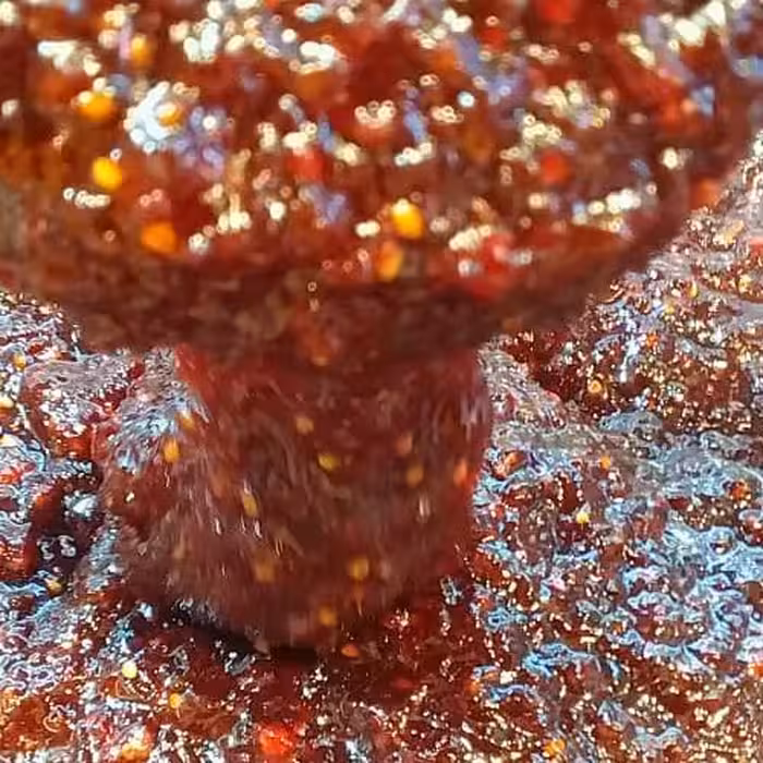 رب تمشک محلی فوق العاده خوشمزه،محلی و اعلاء،چاشنی مخصوص کتلت و شامی(500 گرمی)