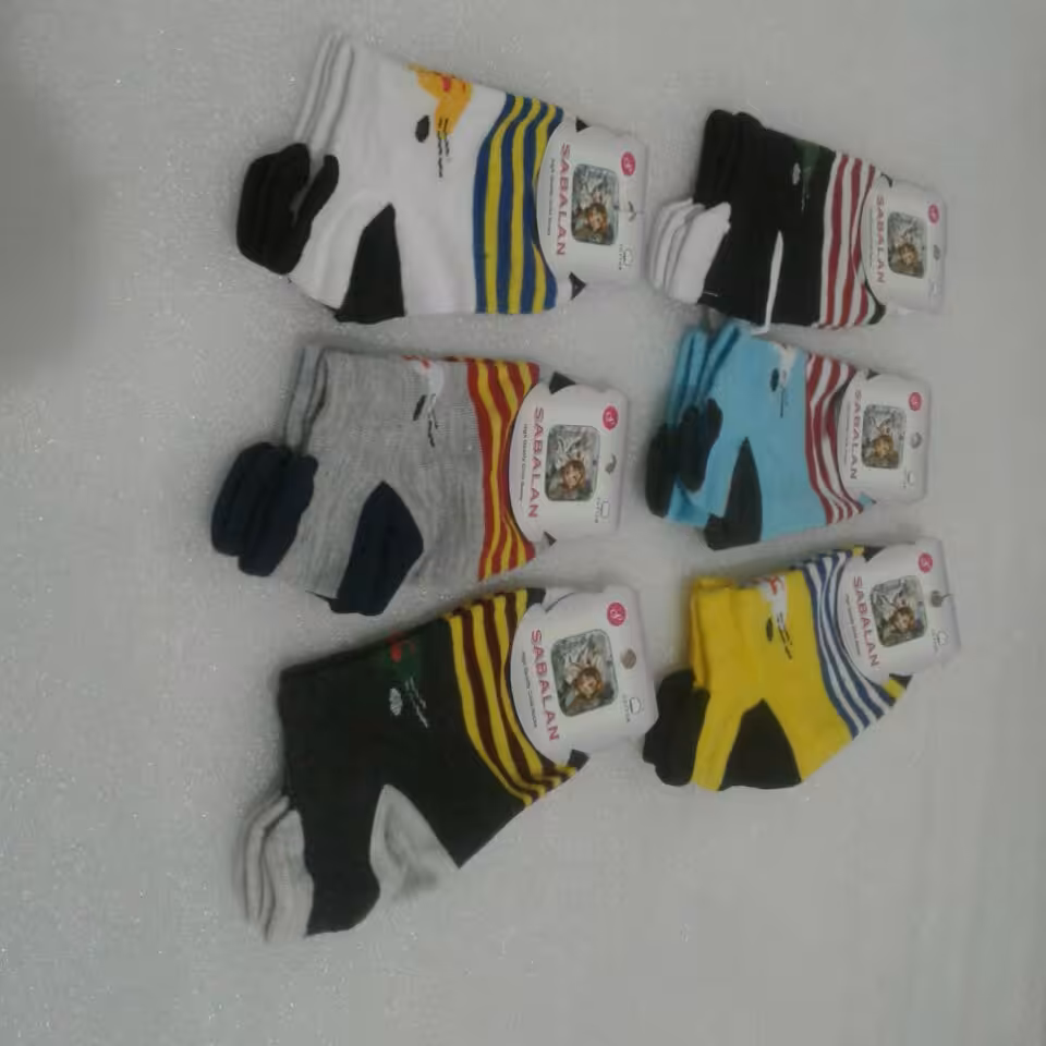 کد634 الف - جوراب مچی بچه گانه - جوراب زیر قوزکی بچه گانه - جوراب مچی دخترانه - جوراب مچی پسرانه - جوراب اسپرت بچه گانه