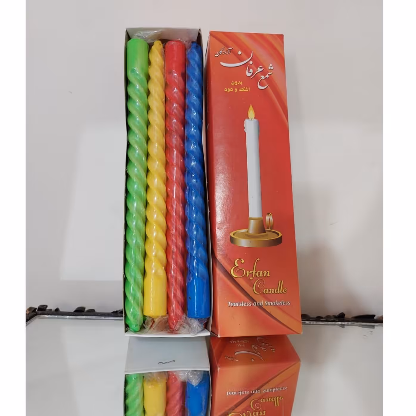 شمع چند رنگی عرفان عمده 