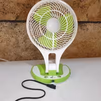 پنکه رومیزی شارژی