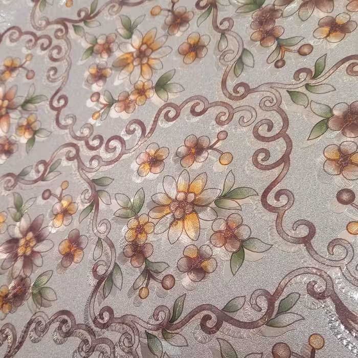 سفره مجلسی طلائی پشت پارچه