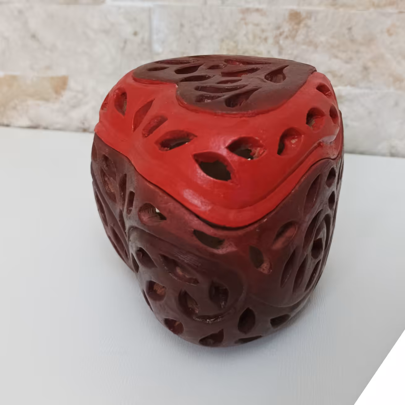 جا جواهری قلبی سفالی