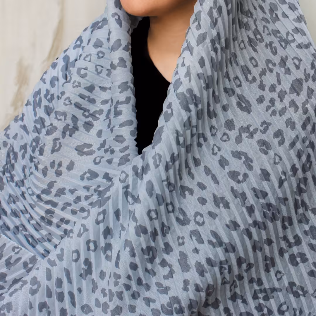 شال چاپی پلنگی 