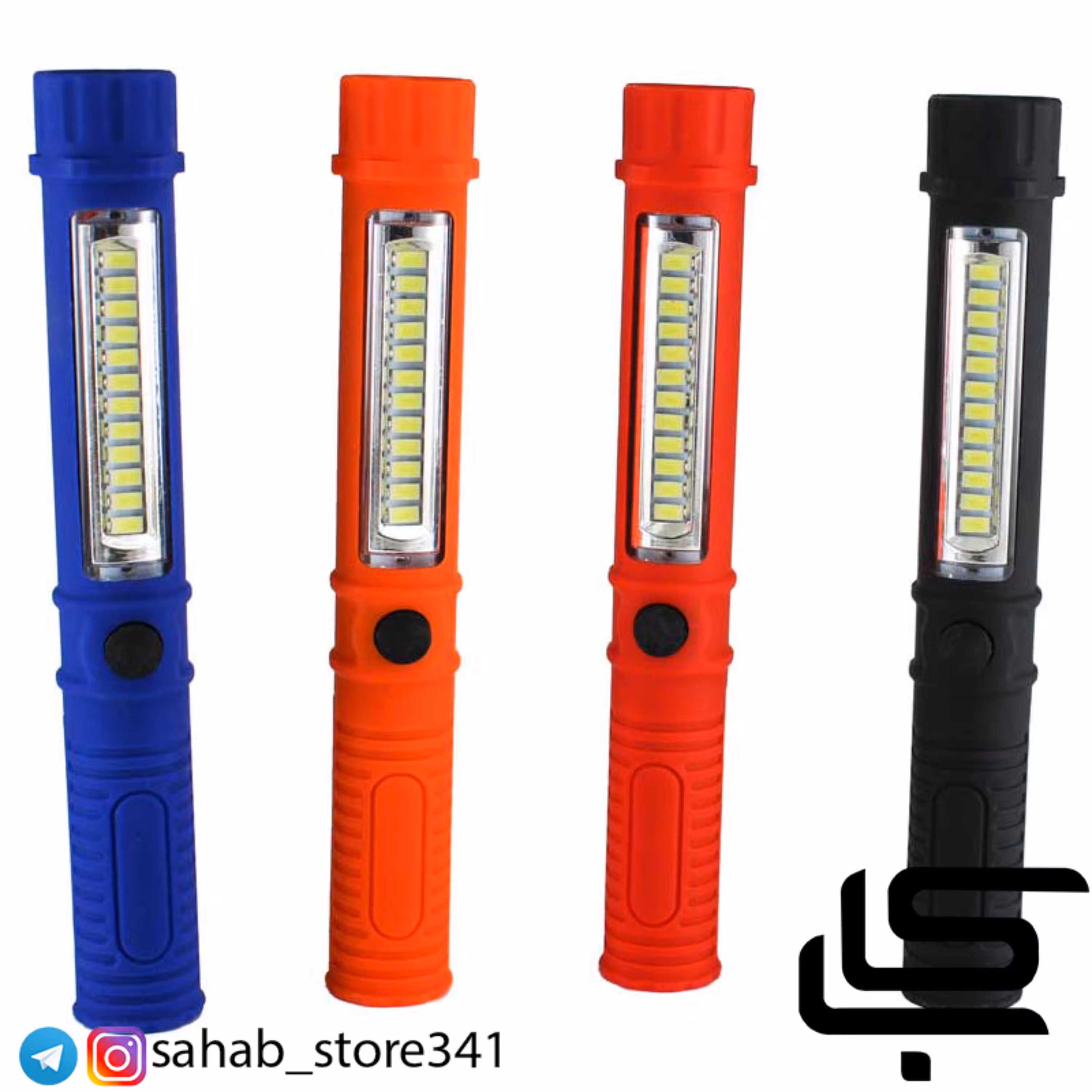 چراغ قوه مدادی رنگ مشکی