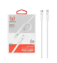 کابل شارژ فست یوشیتا Type-C To Lightning مدل YC-023