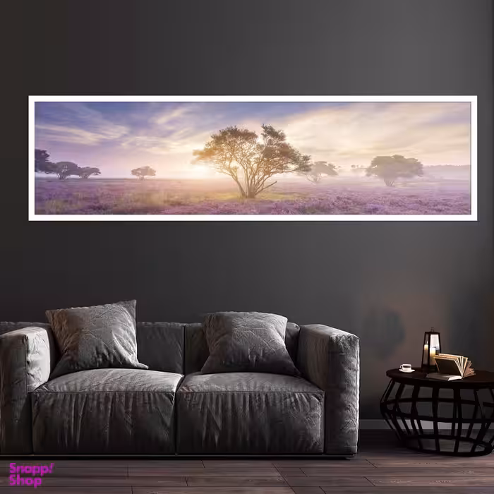 تابلو بکلیت طرح منظره و درخت مدل کشیده W-7740