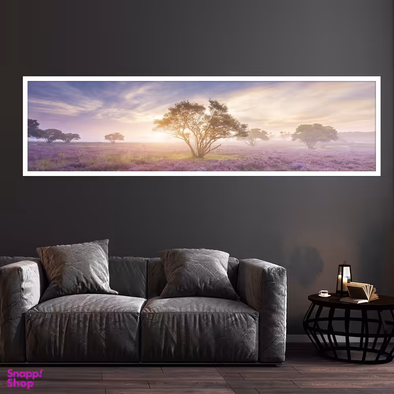 تابلو بکلیت طرح منظره و درخت مدل کشیده W-7740