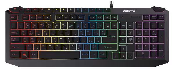 کیبورد سیمی گیمینگ Kingstar مدل KB165G