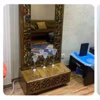 قاب آینه و کنسول گره چینی