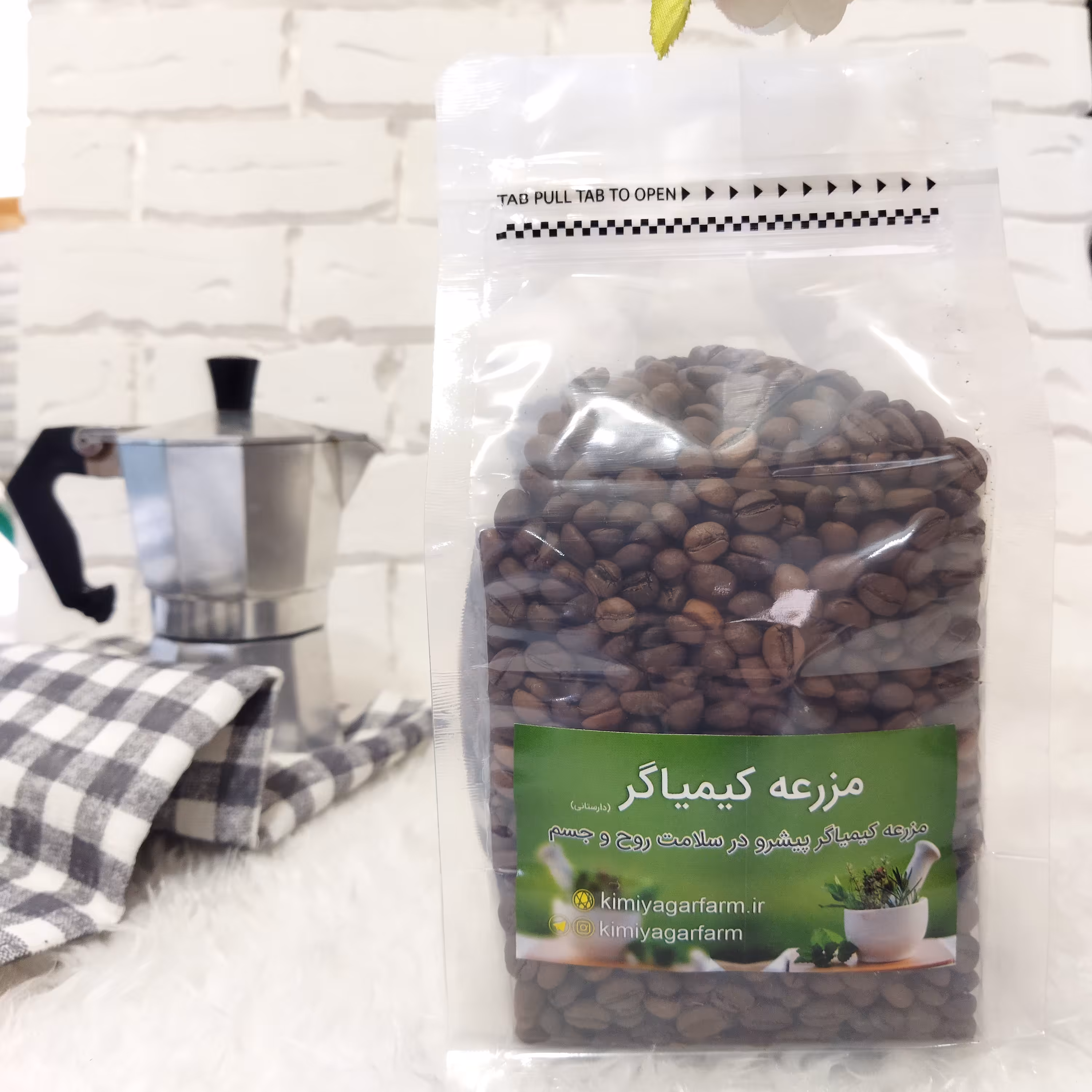 قهوه میکس 60در40 درجه یک 450گرمی