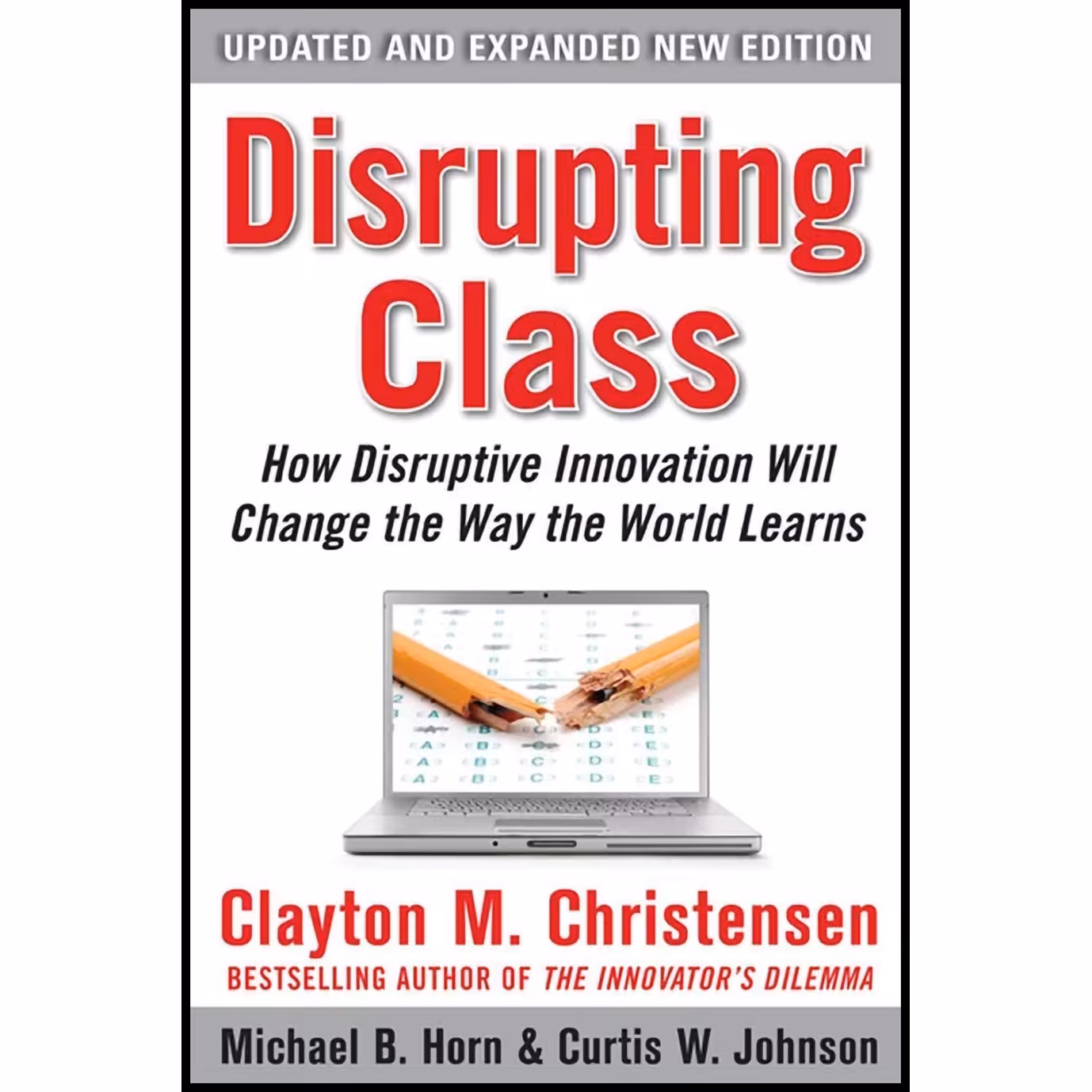 کتاب زبان اصلی Disrupting Class Expanded Edition انتشارات McGraw Hill