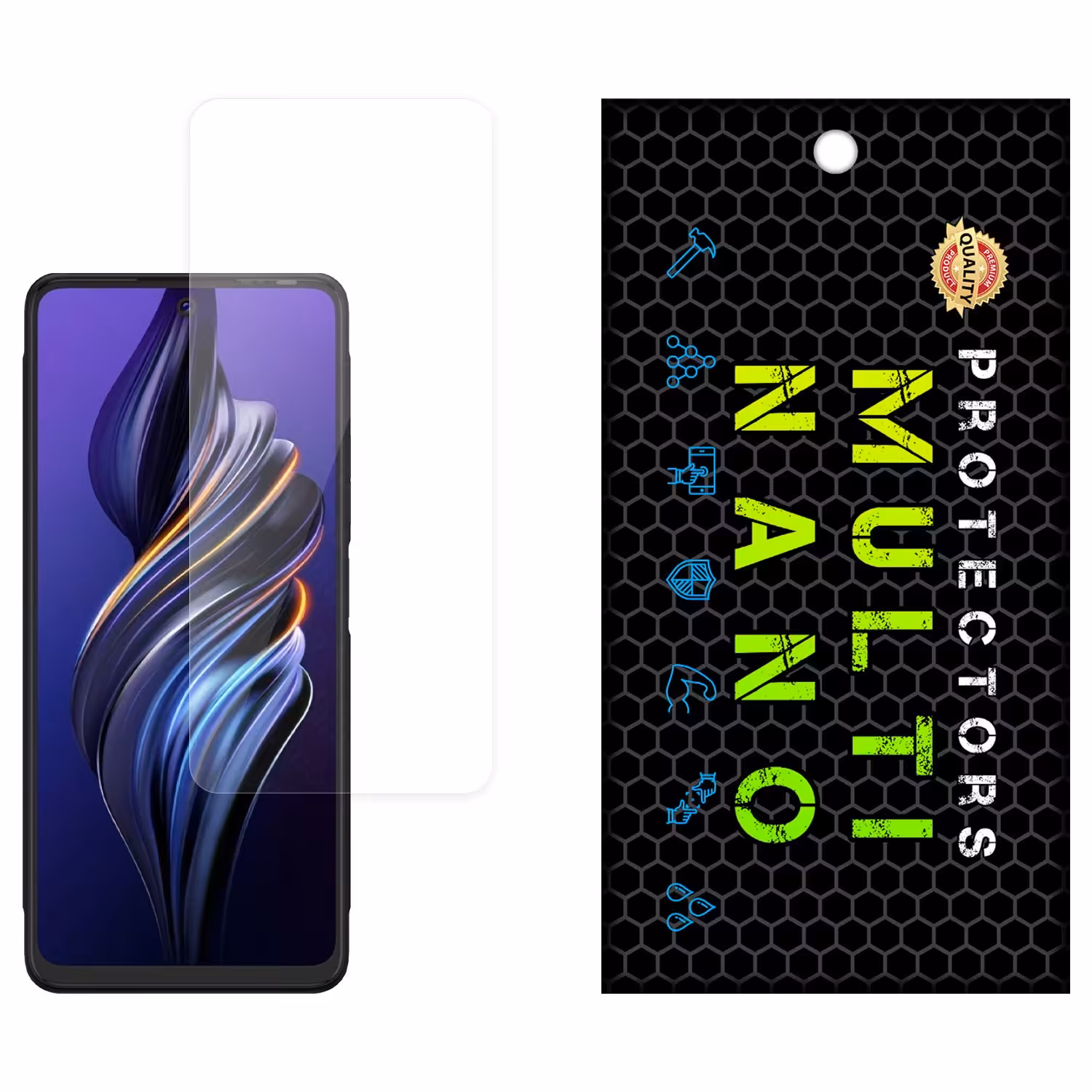 محافظ صفحه نمایش مولتی نانو مدل X-S1N مناسب موبایل تکنو Pova 3