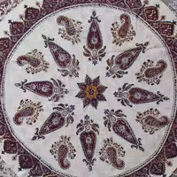 سفره قلم کار  اعلا  گرد (قطر 60 سانتی)