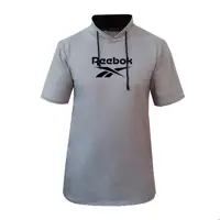 تیشرت آستین کوتاه  طوسی مردانه طرح Reebokمدل q1324