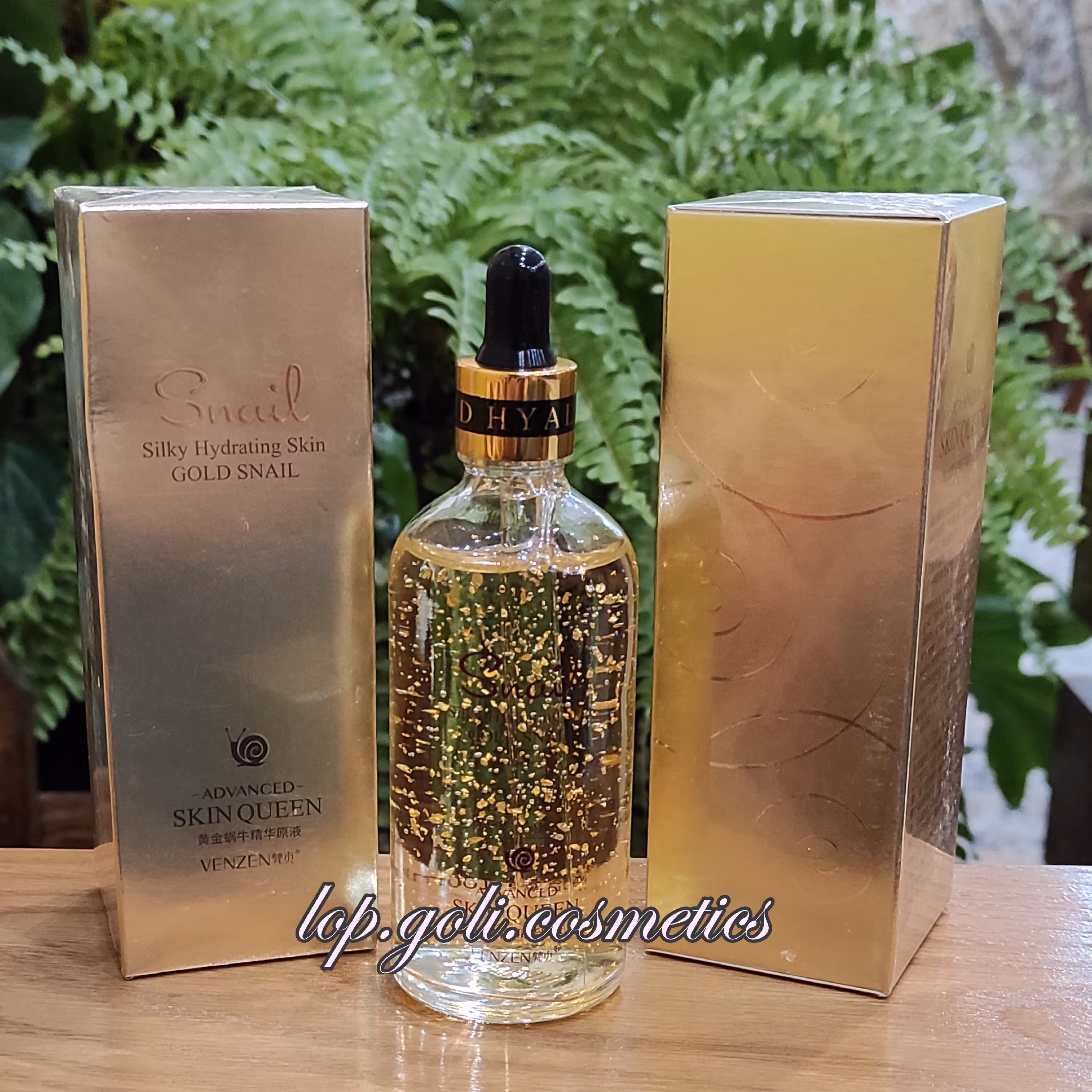 سرم ضد پیری حلزون طلا 
ونزن VENZEN

حاوی عصاره طبیعی حلزون