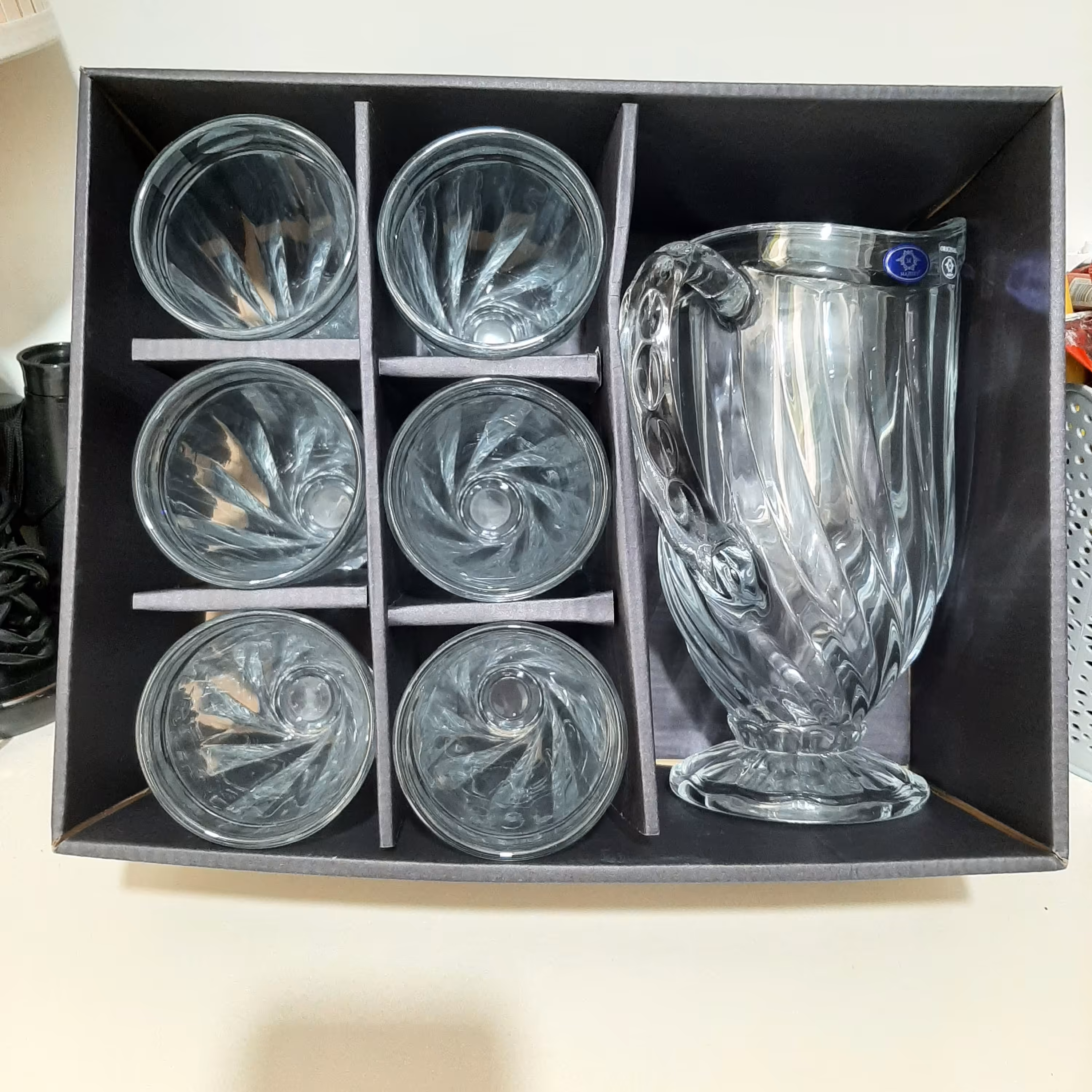 ست پارچ و لیوان 7 پارچه مجستی