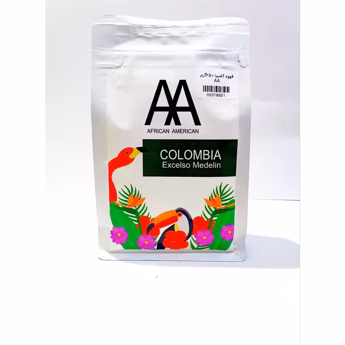 دانه قهوه دبل اِی کلمبیا 250 گرم