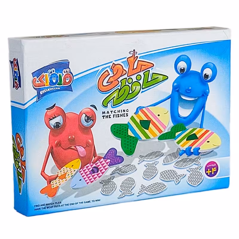 کارت بازی فکری حافظه ماهی کد 100564