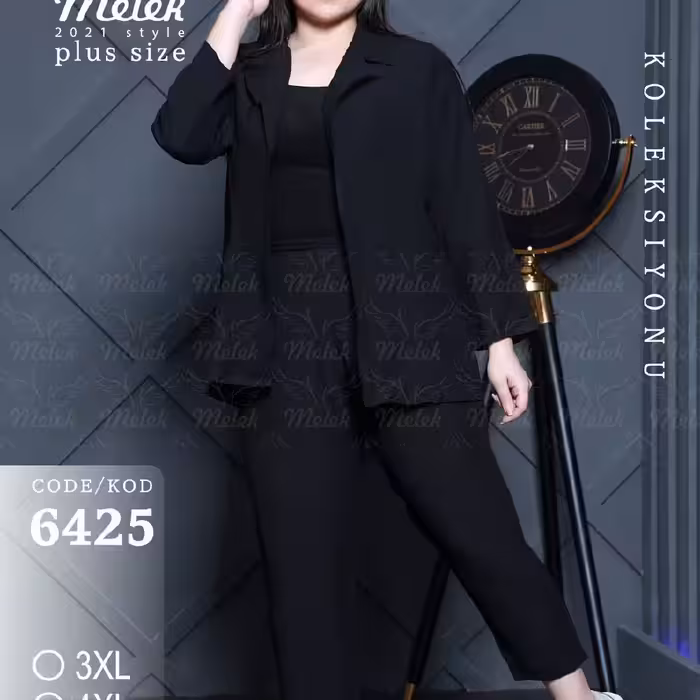 ست کت و شلوار مجلسی مشکی