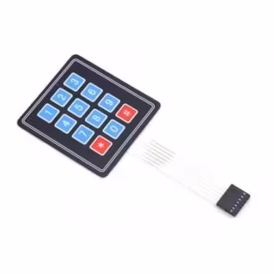 مجموعه 6 عددی کیپد 4x3 فلت ساده