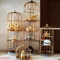 استند قفس چهارطبقه 190 سانت (لوله ای)(ارسال با باربری و به صورت پس کرایه)