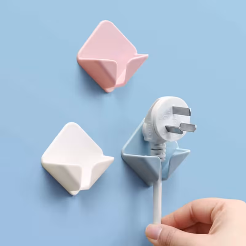 گیره نگهدارنده دوشاخه برق بسته 4 عددی | amazonchi