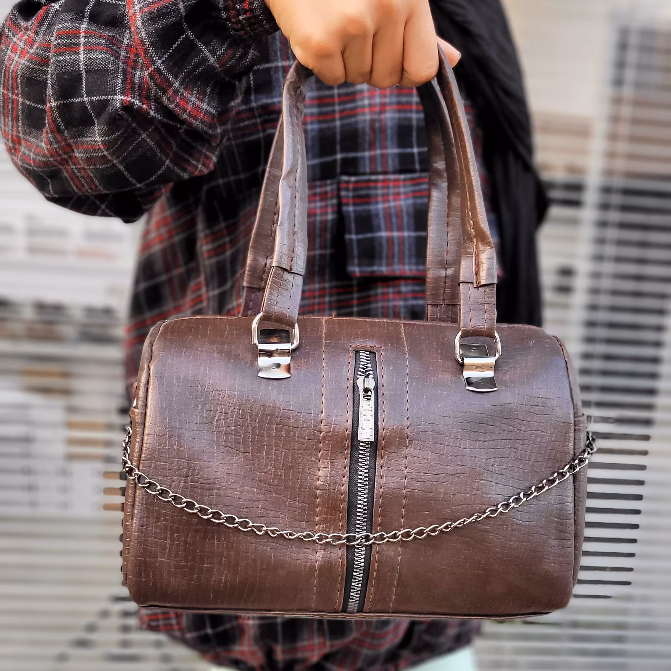 کیف دخترانه زنانه قهوه ای