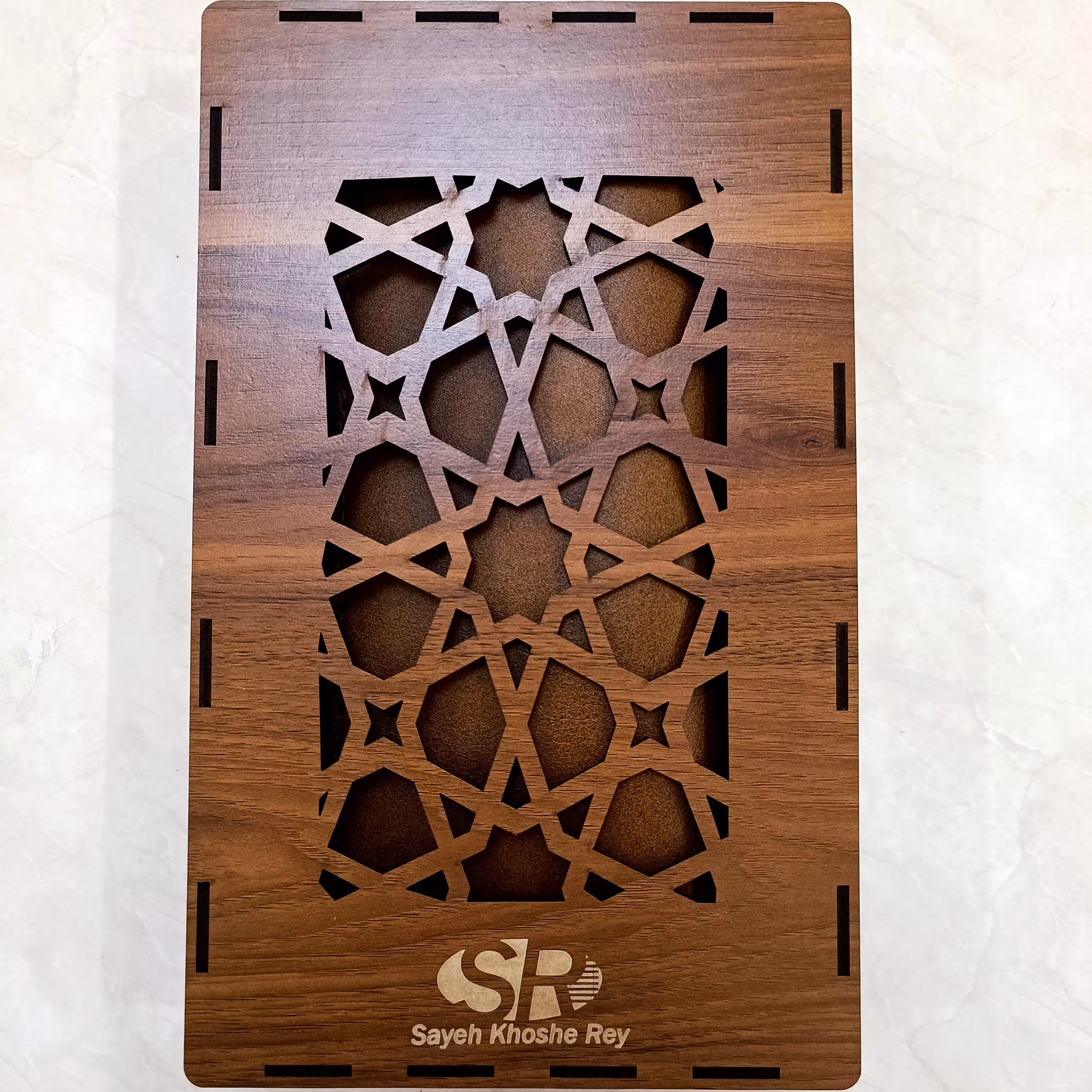 جعبه چوبی کیف پول