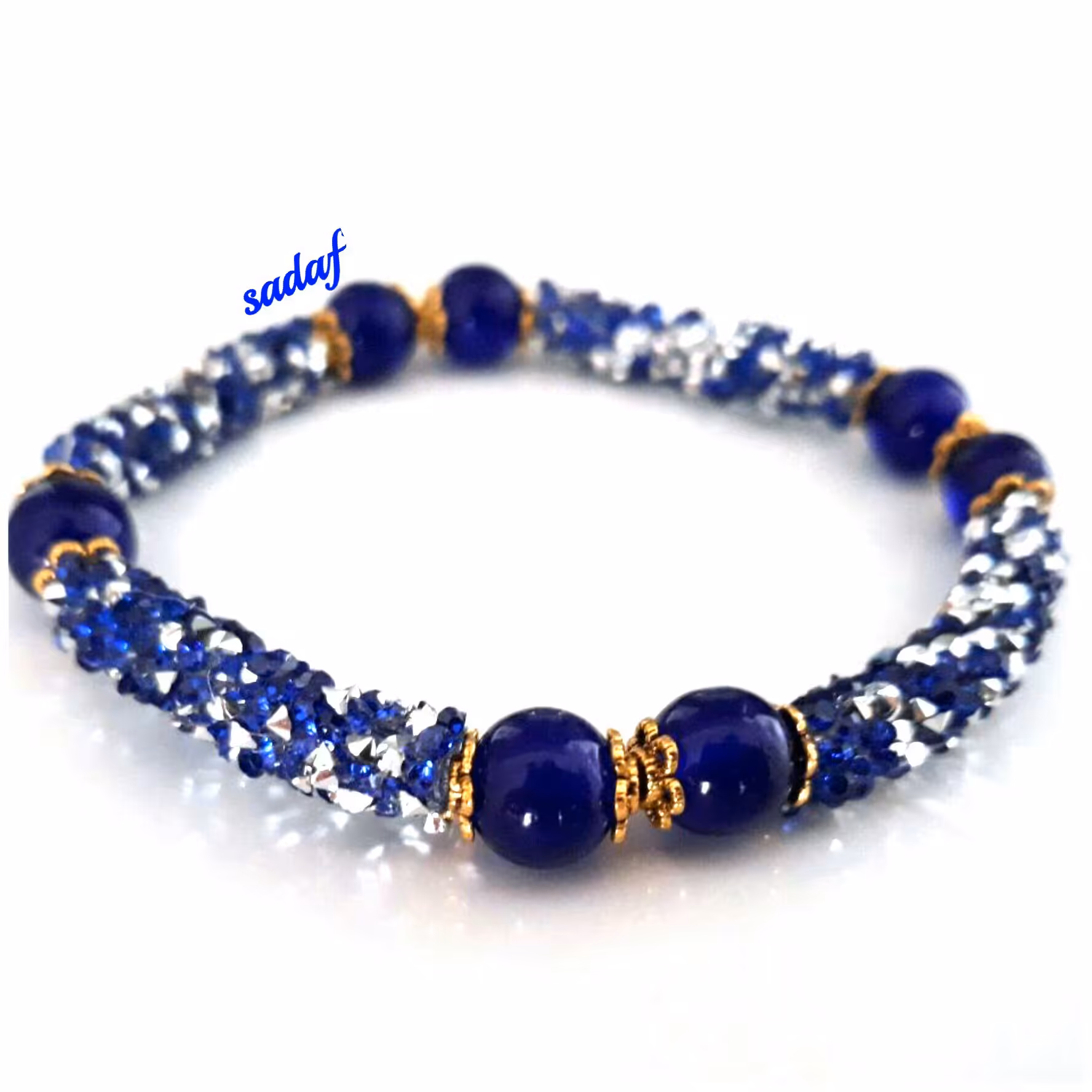 دستبند سواروسکی و سنگ