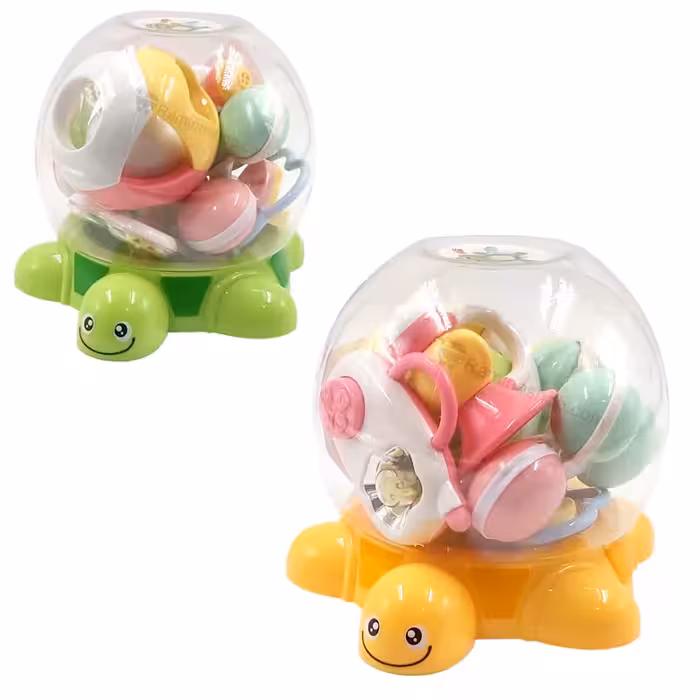 پک جغجغه نوزاد طرح لاکپشت