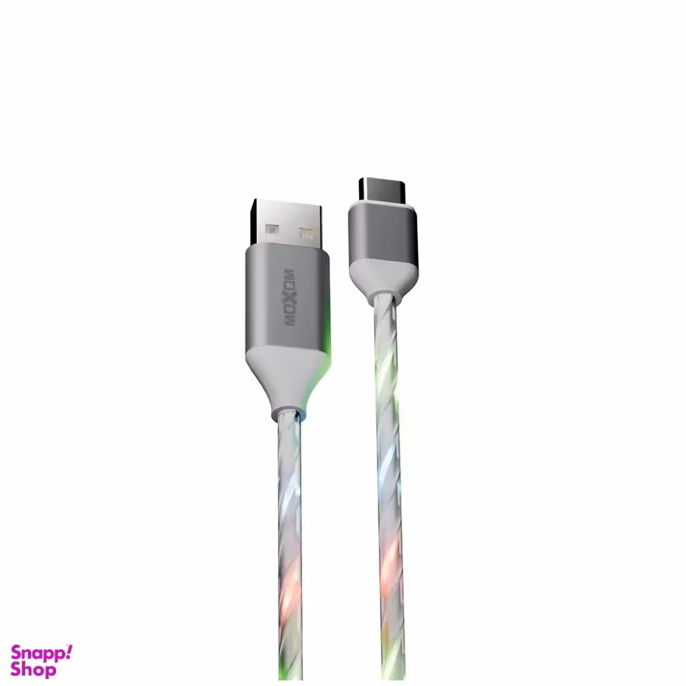 کابل دیتا Type-C مکسوم مدل KH-68 RGB طول 1 متر
