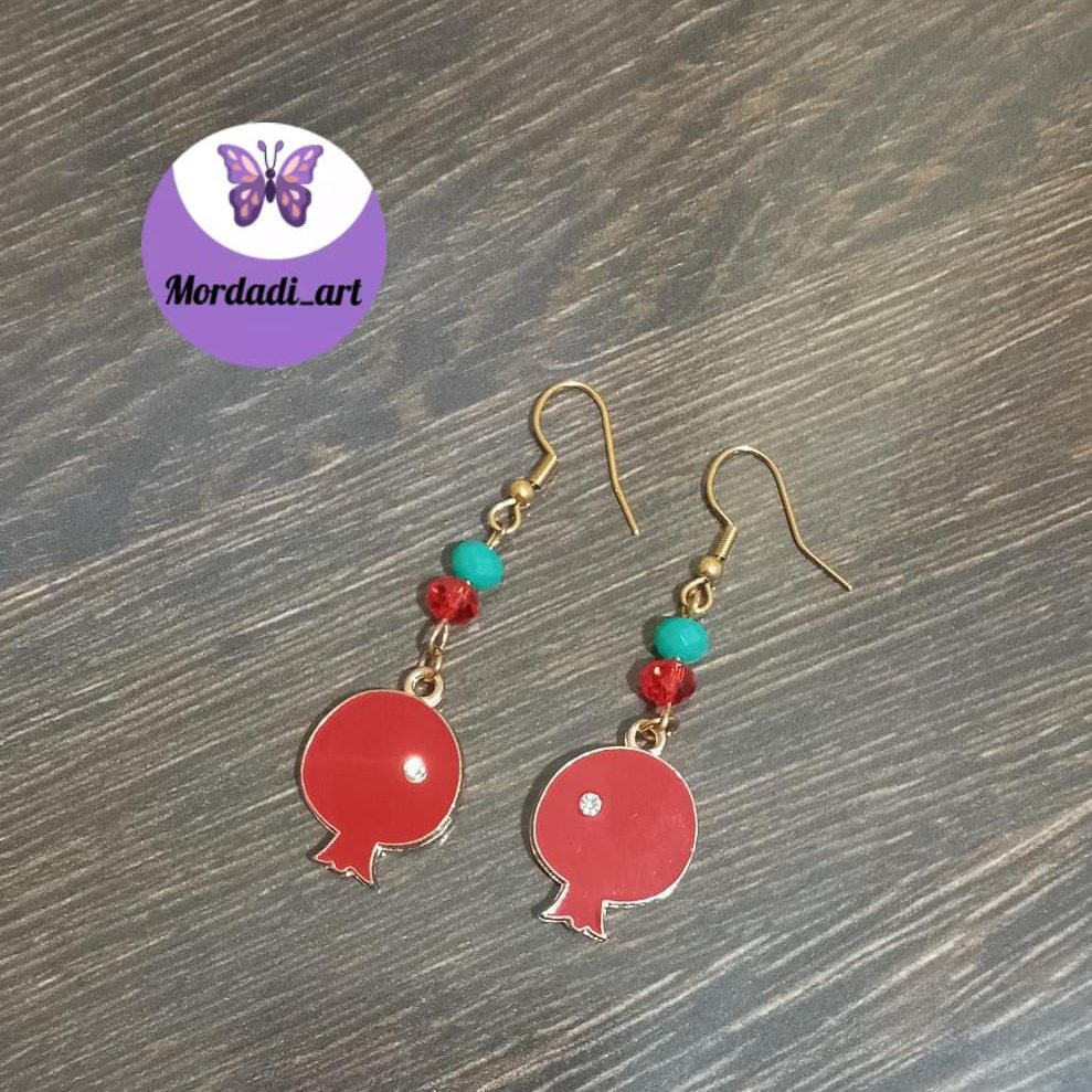 گوشواره انار یلدایی