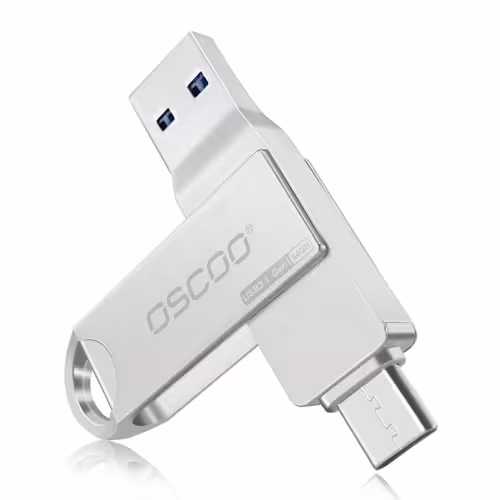 فلش دوسر اسکو مدل CU-002 Type-C / USB3.1 ظرفیت 256گیگابایتOscoo CU-002 Type-C Flash Memory 256GB