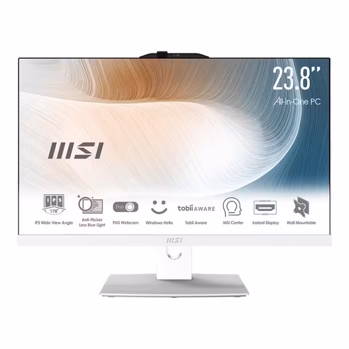 کامپیوتر All In One ام اس آی 23.8 اینچی مدل AM242P پردازنده Core i5 13th رم 16GB DDR5 حافظه 1TB SSD
