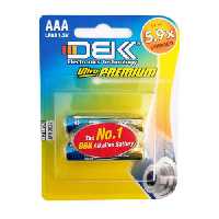 باتری نیم قلمی دی بی کی DBK LR03 بسته 2 عددی
