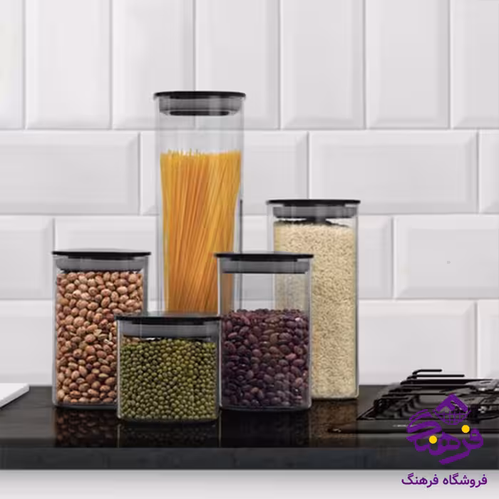 بانکه درب مشکي 5سايز کليز