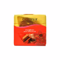 شکلات شیری با تکه های توت فرنگی 60 گرم گودیوا - godiva